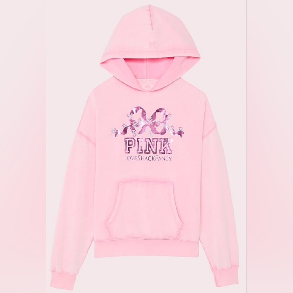 NWT PINK x LoveShackFancy Oversized Hoodie🩷 - Picture 15 of 15